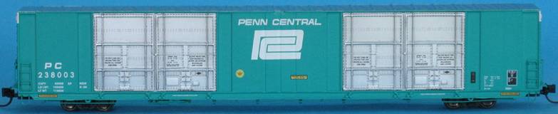 Trainworx 285202 N Penn Central Thrall 86' Hi-Cube Quad-Door Auto #238038
