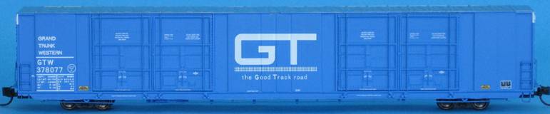 Trainworx 283108 N Grand Trunk Western Thrall 86' Hi-Cube Quad-Door #378124