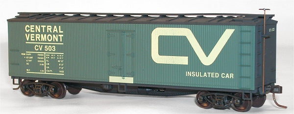 Accurail 48381 HO Central Vermont 40' Wood Reefer Freight Car