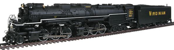 鉄道模型 RIVAROSSI Allegheny 2-6-6-6 R5454 Rivarossi R5454 Allegheny 2-6-6-6 1633 of the Chesapeake