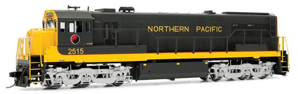 Rivarossi HR2521 HO Northern Pacific GE U25C Diesel Locomotive #2515 w/ DCC