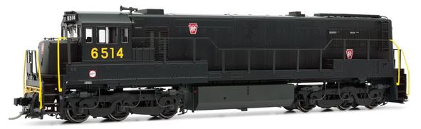 Rivarossi HR2533 HO Pennsylvania GE U25C Diesel Locomotive w/ Sound & DCC #6514