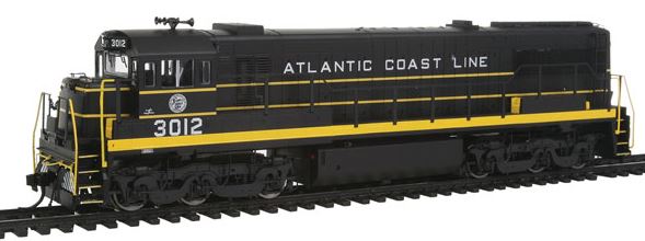 Rivarossi HR2536 HO Atlantic Coast Line GE U25C Diesel Locomotive w/DC #3012