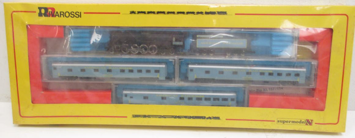 Rivarossi 9012 American Railroads N Gauge Steam Train Set