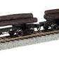 Rivarossi HR6212 HO Simpson Timber Skeleton Log Car #45, 67 (Set of 2)