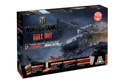 Italeri 37506 1:35 World of s Pz.Kpfw.V Panther Military Tank Model Kit