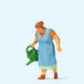 Preiser 28207 HO Old Lady Watering Flowers Figure