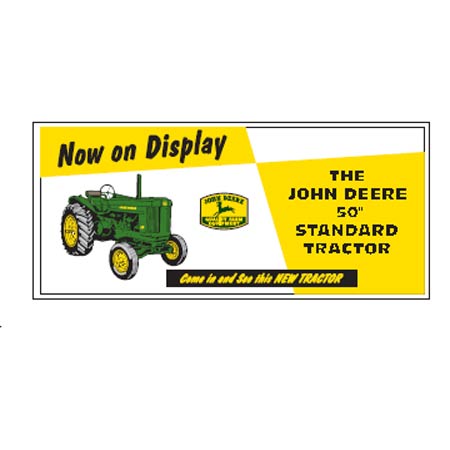 Athearn 10406 N Billboard John Deere/50 Series