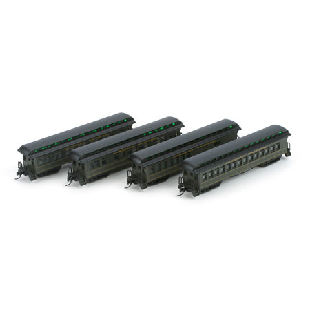 Athearn 11864 N Canadian National 50' Overland Passenger Cars (Set of 4)
