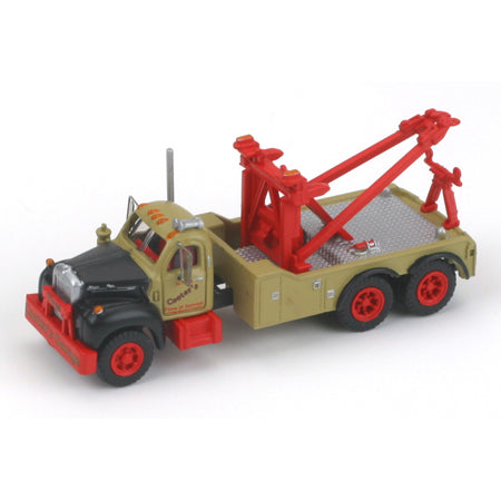 Athearn 12143 N Mack B Tow Truck, Cooter's Tire & Service