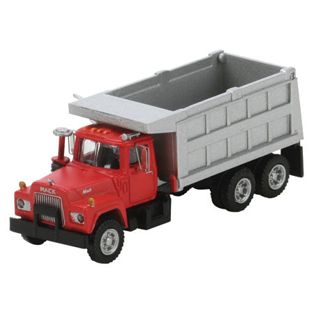 Athearn 13868 N Red Undecorated Mack R Dump Truck