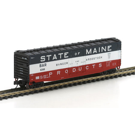Athearn 14172 N BAR/State Maine 50' PS-1 Plug Door Box #6358