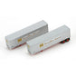 Athearn 14216 N Clinchfield 40' Smooth Side Z-Van Trailers (Set of 2)