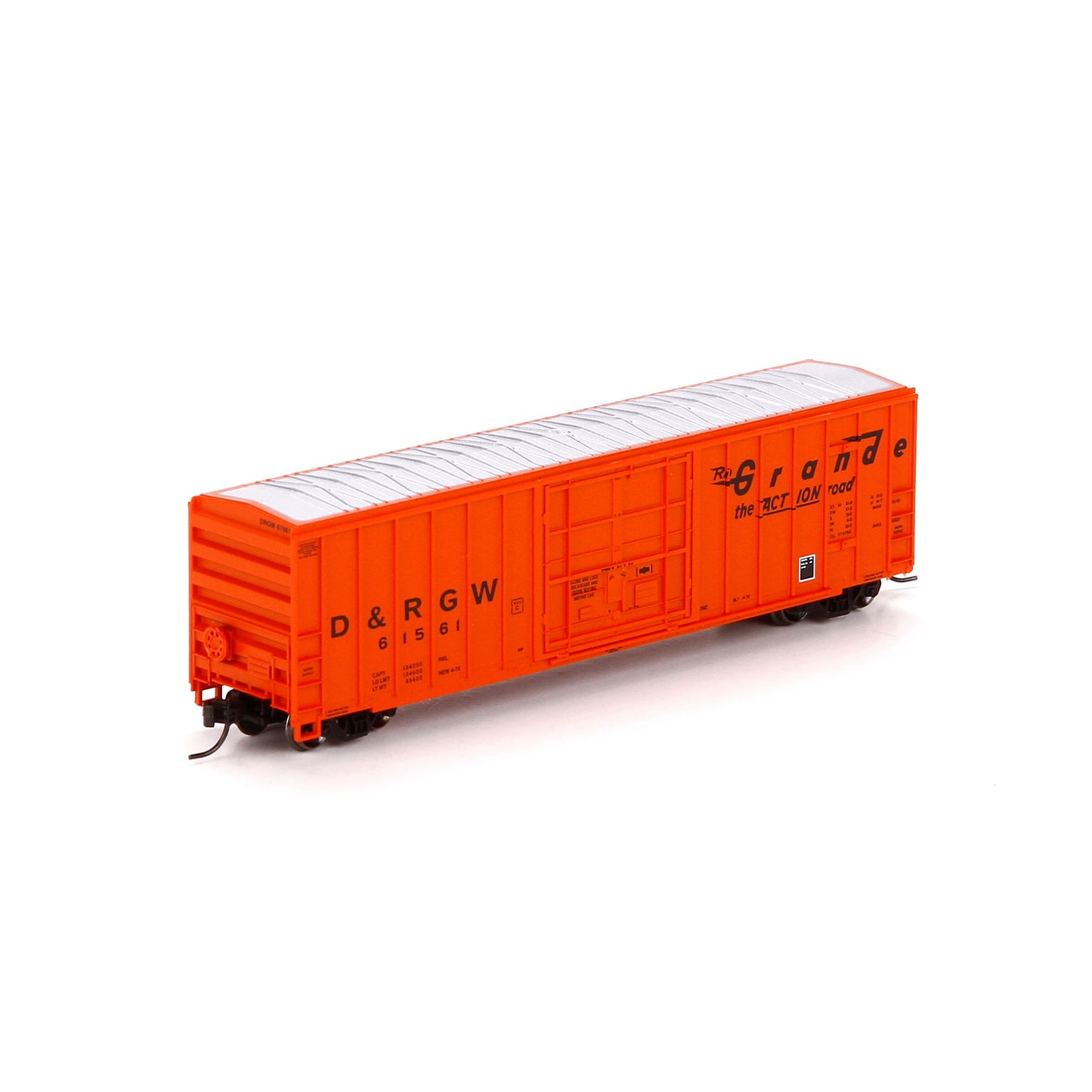 Athearn 24219 N Denver and Rio Grande Western 50' FMC Plug Door Box #61561