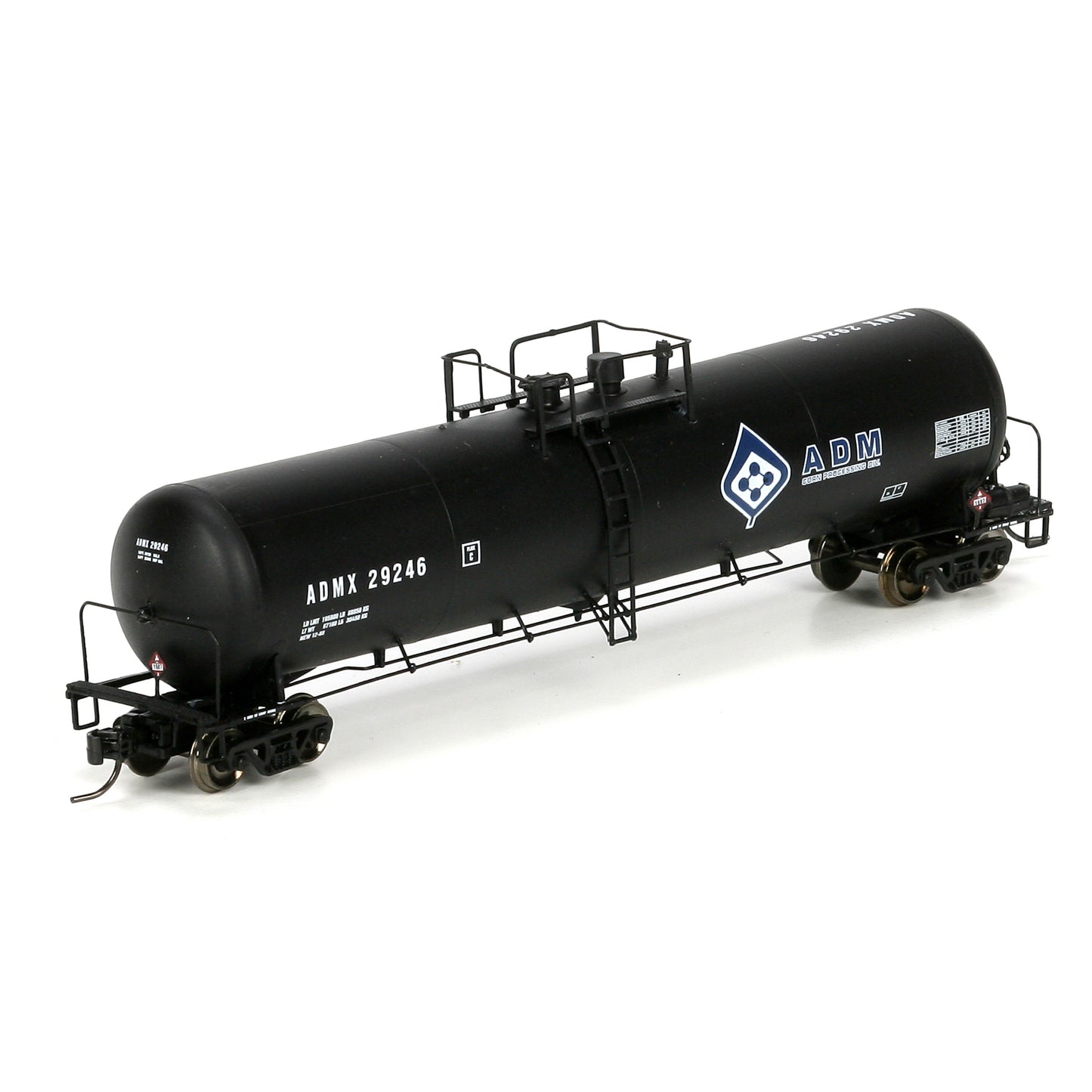 Athearn 24353 N Scale ADMX 30,000-Gallon Ethanol Single Dome Tank Car #29246