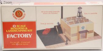 Bachmann 49-1988 O Plasticville Factory Classic Building Kit