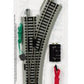 Bachmann 44562 HO Nickel Silver E-Z Track Right-Hand Remote Switch Turnout