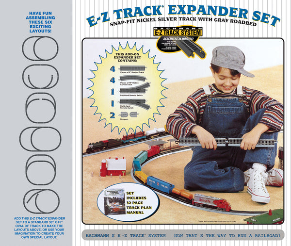 Bachmann E-Z Track Nickel Silver Layout Expander Set (HO