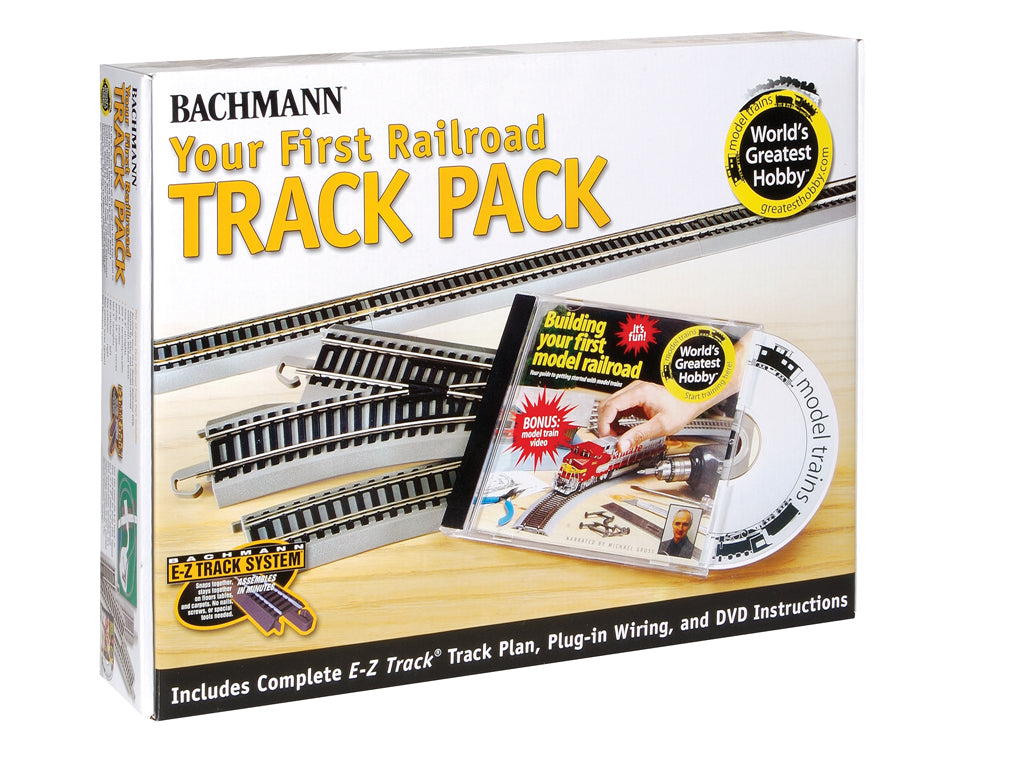 Bachmann 44596 HO Nickel Silver Your First Railroad EZ-Track Expansion Pack
