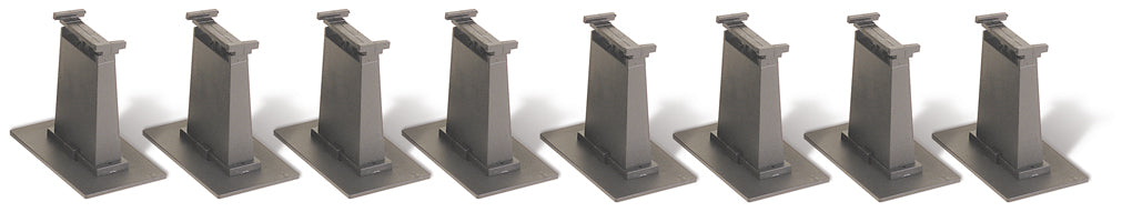 Bachmann 44872 N E-Z Track Tall Pier (Set of 8)