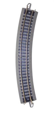Bachmann 44880 N Nickel Silver 11.25" Radius Curved E-Z Track Section