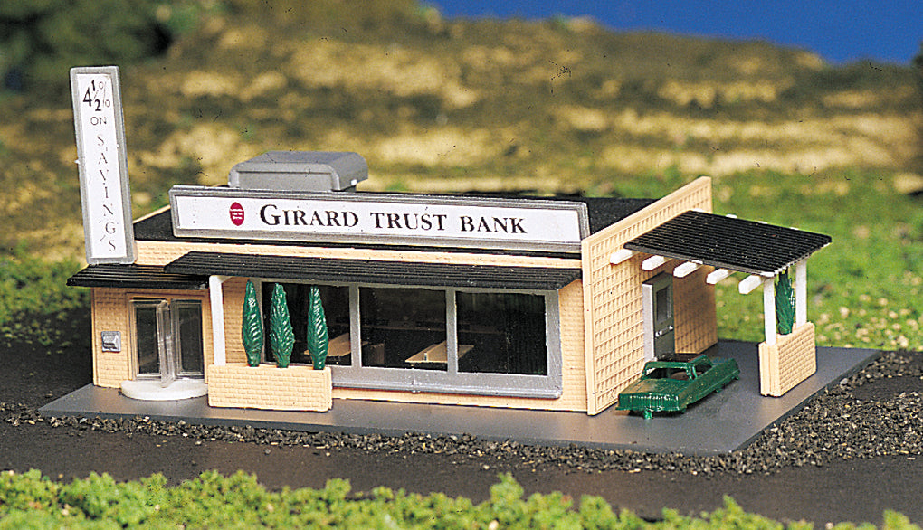 Bachmann 45804 N Plasticville Assembled Drive-In Bank
