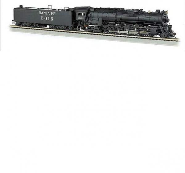 Bachmann 51203 HO Santa Fe 2-10-4 Santa Fe Tender w/DCC Steam Locomotive #5016