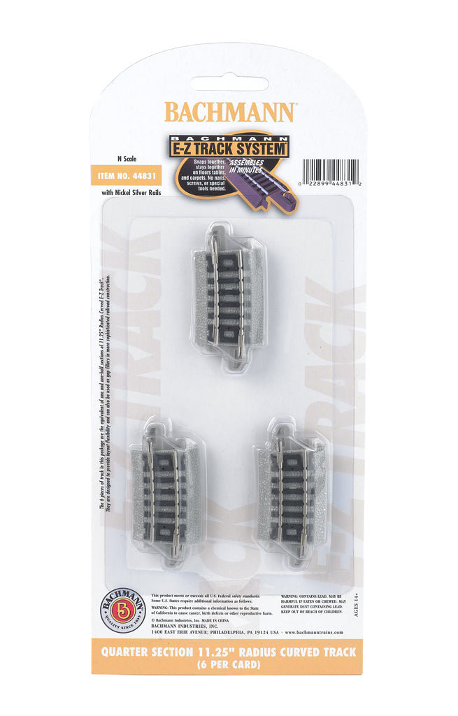 Bachmann 44831 N Nickel Silver 11.25