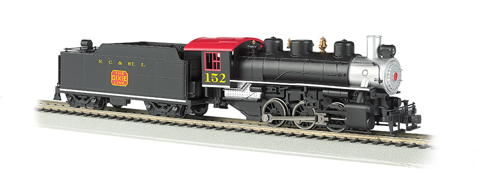 Bachmann 50616 HO  N.C.& ST. L. USRA 0-6-0 Steam Loco w/ Short Haul Tender #152