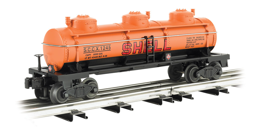 Williams 47108 O Shell 3-Dome Tank Car SCCX #1245 - 3-Rail