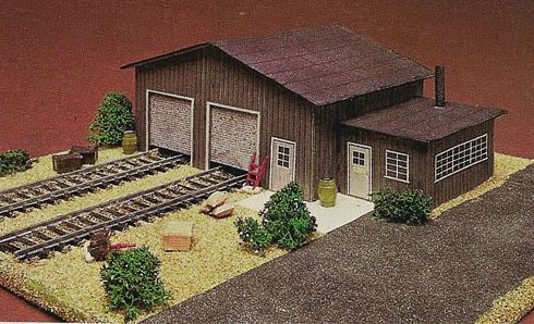 Bachmann 47-1505 HO Trackster Shed Building Kit