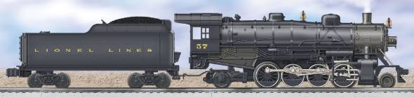 Lionel 6-38608 Lionel Lines 2-8-2 Mikado Steam Locomotive #57