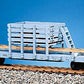 USA Trains 1810 G Maintenance of Way Flat Car with Load