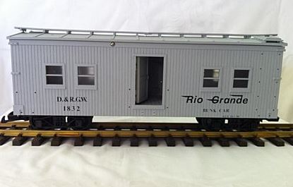 USA Trains R1832 G Denver & Rio Grande Western Bunk Car