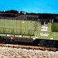 USA Trains R22113 G Burlington Northern EMD GP9 Diesel Locomotive #1942