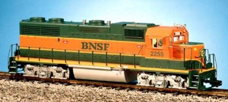 USA Trains R22204 G BNSF GP38-2 Diesel Locomotive #2255 – Trainz