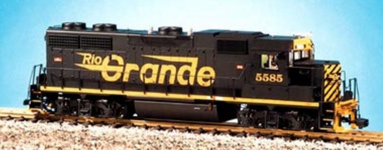 USA Trains 22205 G Denver & Rio Grande Western GP38-2 Diesel Locomotive #5585