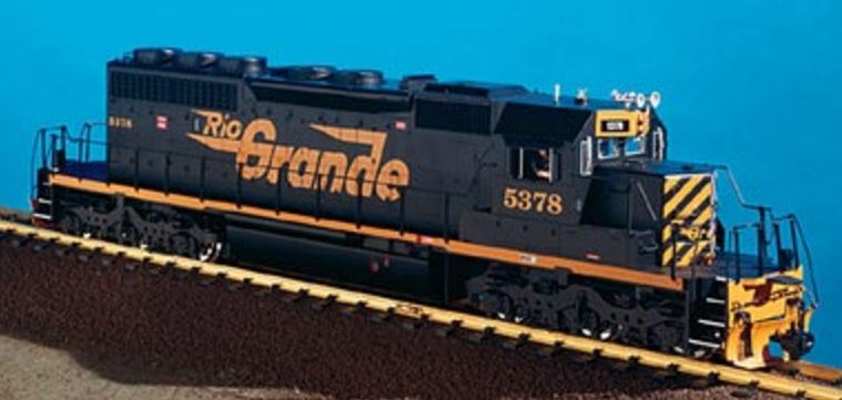 USA Trains 22300 G Denver & Rio Grande Western SD40-2 Diesel Locomotive #5378