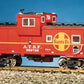 USA Trains 12101 G Santa Fe Lighted Extended Vision Caboose