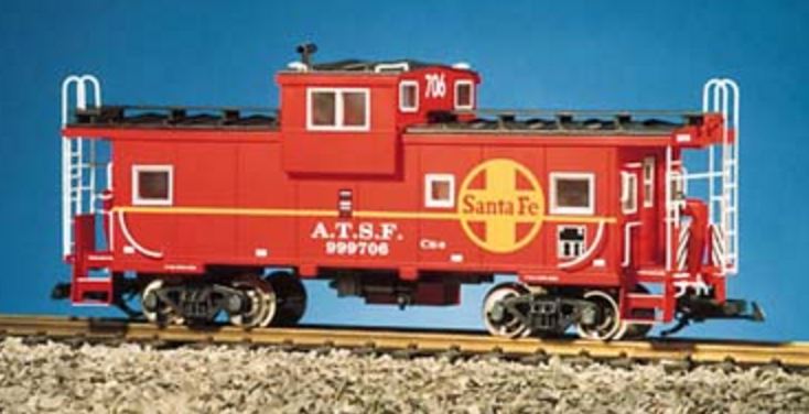 USA Trains 12101 G Santa Fe Lighted Extended Vision Caboose