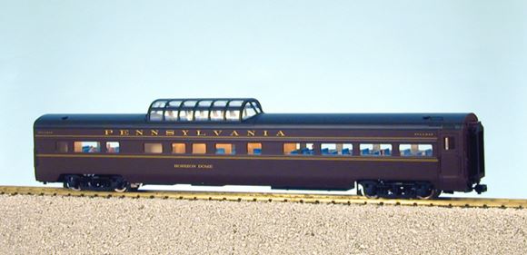 USA Trains R31027 G Pennsylvania Aluminum Vista Dome Passenger Car #2