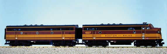 USA Trains R22268 G Boston & Maine F-3 AB Diesel Locomotive Set #4228