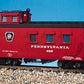 USA Trains R12012 G Pennsylvania Wood Side Caboose #925