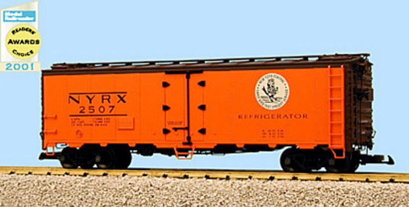 USA Trains 16510 G New York Central 40' Refrigerator Car #2507