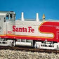 USA Trains 22023 G Santa Fe Warbonnet EMD NW-2 Switcher Diesel Locomotive #1210
