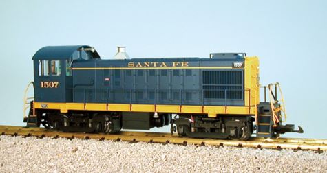 USA Trains 22551 G Santa Fe ALCO S4 Switcher Diesel Locomotive #1507