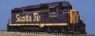 USA Trains 22451 G Santa Fe GP-30 Diesel Locomotive #3222