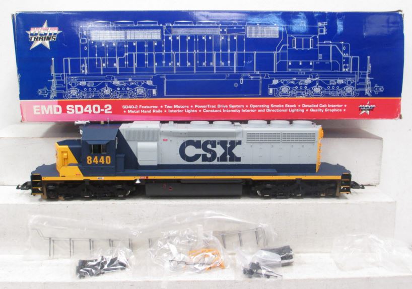 USA Trains 22304 G CSX SD40-2 Powered Diesel Locomotive #8440