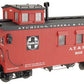 USA Trains R12004 Santa Fe Wood Side Caboose #202 (Metal Wheels)