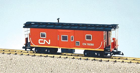 USA Trains R12073 G Canadian National Bay Window Caboose #76588